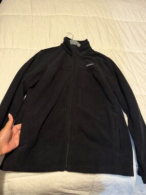 Columbia Women's Black Full-Zip Lightweight Fleece Jacket